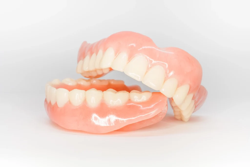 Full sets of dentures uppers and lowers